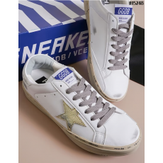 GOLDEN GOOSE 골든구스 하이스타 스파클 골드 스타 화이트탭