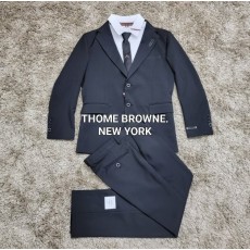 THOM BROWNE 톰브라운 블랙 모던 런런슈트