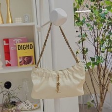 YSL 입생로랑 나파 레더 숄더백