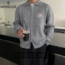 MONCLER 몽끌레어 레아 하찌 집업 카라 가디건