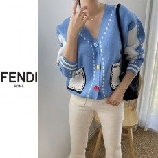 FENDI 펜디 컬러 스티치 가디건