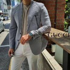 GUCCI 구찌 시어서커 스포츠 재켓