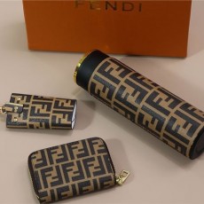 FENDI 펜디 한정판 텀블러 & 키 홀더 & 카드지갑 3종 세트