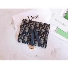 디* 오블리크 새들 여성 반지갑