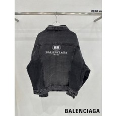 발**** 23ss 모드로고 블랙워싱 청자켓