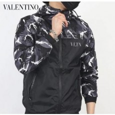 발*** 밀리 레터링 후드배색 바람막이