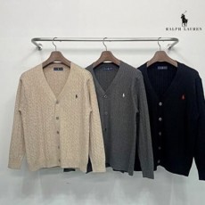 폴* 포니자수 케이블 브이 가디건