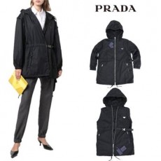 프** 나일론 벨트 바람막이(블랙)