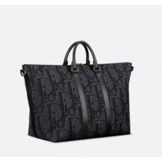 디* 맥시 오블리크 자카드 WEEKENDER 40 백블랙