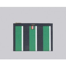 톰* NEW 스트라이프 페블 그레인 레더 도큐먼트 홀더