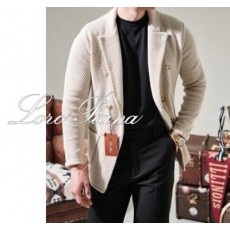 로**** 최고급 564 (울자켓) 올드머니 클레식 니트 자켓