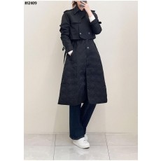 디* 여성 누빔 베스트  쇼츠 트렌치 자켓 셋