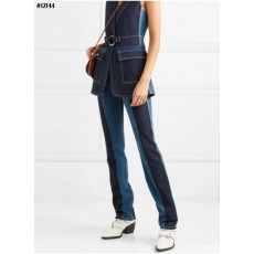 끌** 수입 여성 패치 워크 데님 팬츠 (12144)