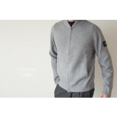 스* 울 집업 가디건