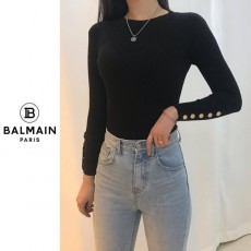 BALMAIN 발망 골드버튼 줄지니트