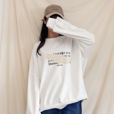 MAISON MARGIELA 메종마르지엘라 테이핑 그래핑 맨투맨