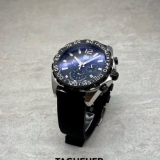 TAGHEUER 태그호이어 뉴포뮬러 1 크로노그래프 터프베젤 블랙다이얼