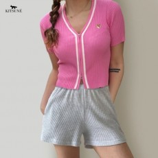 MAISON KITSUNE 메종키츠네 투웨이 집업가디건