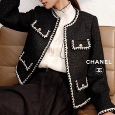 CHANEL 샤넬 블랙트위드자켓