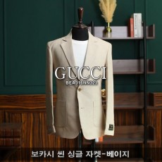GUCCI 구찌 보카시 씬 싱글 자켓