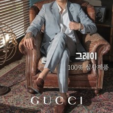 GUCCI 구찌 스페셜 투스체크 그레이
