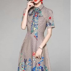 LOUIS VUITTON 루이비통 모노체크 원피스