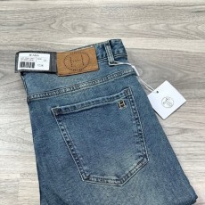 HERMES 에르메스 H자수로고 스판데님진