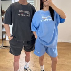 NIKE 나이키 리액트 피그먼트반팔셋업