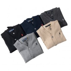 RALPH LAUREN 랄프로렌 브이넥 가디건 (5color)