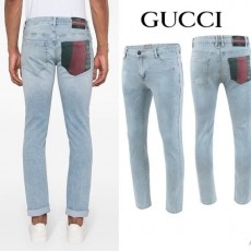 GUCCI 구찌 포켓 비쥬 워싱 청바지
