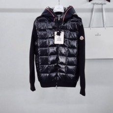 MONCLER 몽끌레어 캐시미어 울 니트 후드패딩