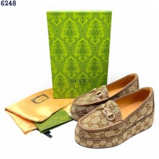 GUCCI 구찌  홀스빗 웨지 힐 로퍼