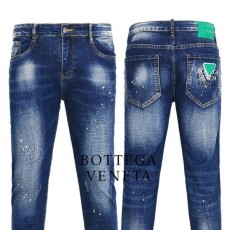 BOTTEGA VENETA 보테가베네타 멀티 페인팅 워싱 청바지