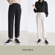 PRADA 프라다 SOFT NYLON STRETCH BANDING PANTS