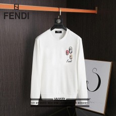 FENDI 펜디 클립슬리브 프린팅 로고 티셔츠