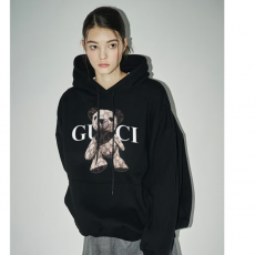 GUCCI 구찌 모노패턴 곰돌이 후드티  맨투맨