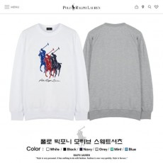 POLO 폴로 빅포니 모티브 특양면맨투맨
