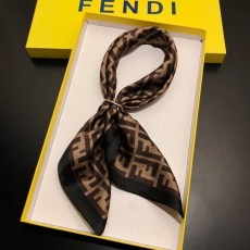 FENDI 펜디  FF 로고 실크스카프