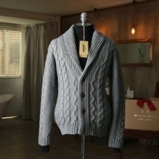 BURBERRY 버버리 프로썸 런웨이 어페럴 이태리 톨레뇨 울 숄자켓