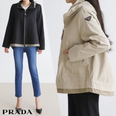 PRADA 프라다 High neck double pattern jacket