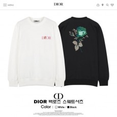 DIOR 디올 백로즈 특양면맨투맨