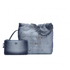 CHANEL 샤넬 22백 데님
