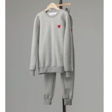 COMME DES GARCONS 꼼데가르송 클래식 하트 맨투맨 조거 셋