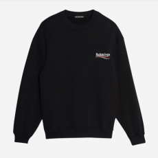 BALENCIAGA 발렌시아가 폴리티컬 캠페인 스웨트셔츠 블랙