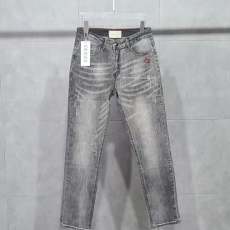 GUCCI 구찌 포켓G로고 그레이 청바지