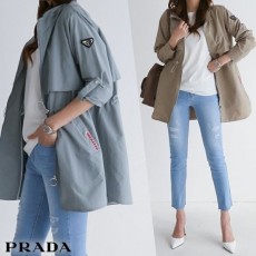 PRADA 프라다 Double Pattern String Jacket