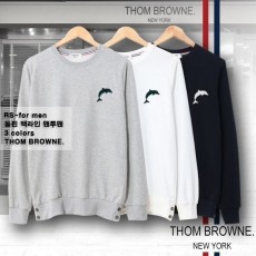 THOM BROWNE 톰브라운 돌핀 백라인 맨투맨