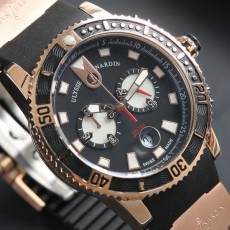 Ulysse Nardin 율리스 나르덴 마린 다이버 블랙