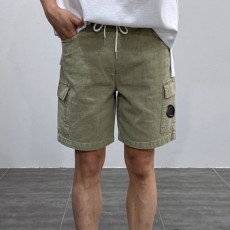 C.P.COMPANY 씨피컴퍼니 피그먼트 하프 밴딩 카고 팬츠