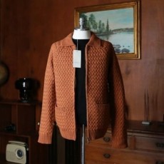 GUCCI 구찌  알파카 우븐 니트집업